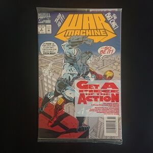 Marvel Comics - War Machine Comic Polybag - Iron Man